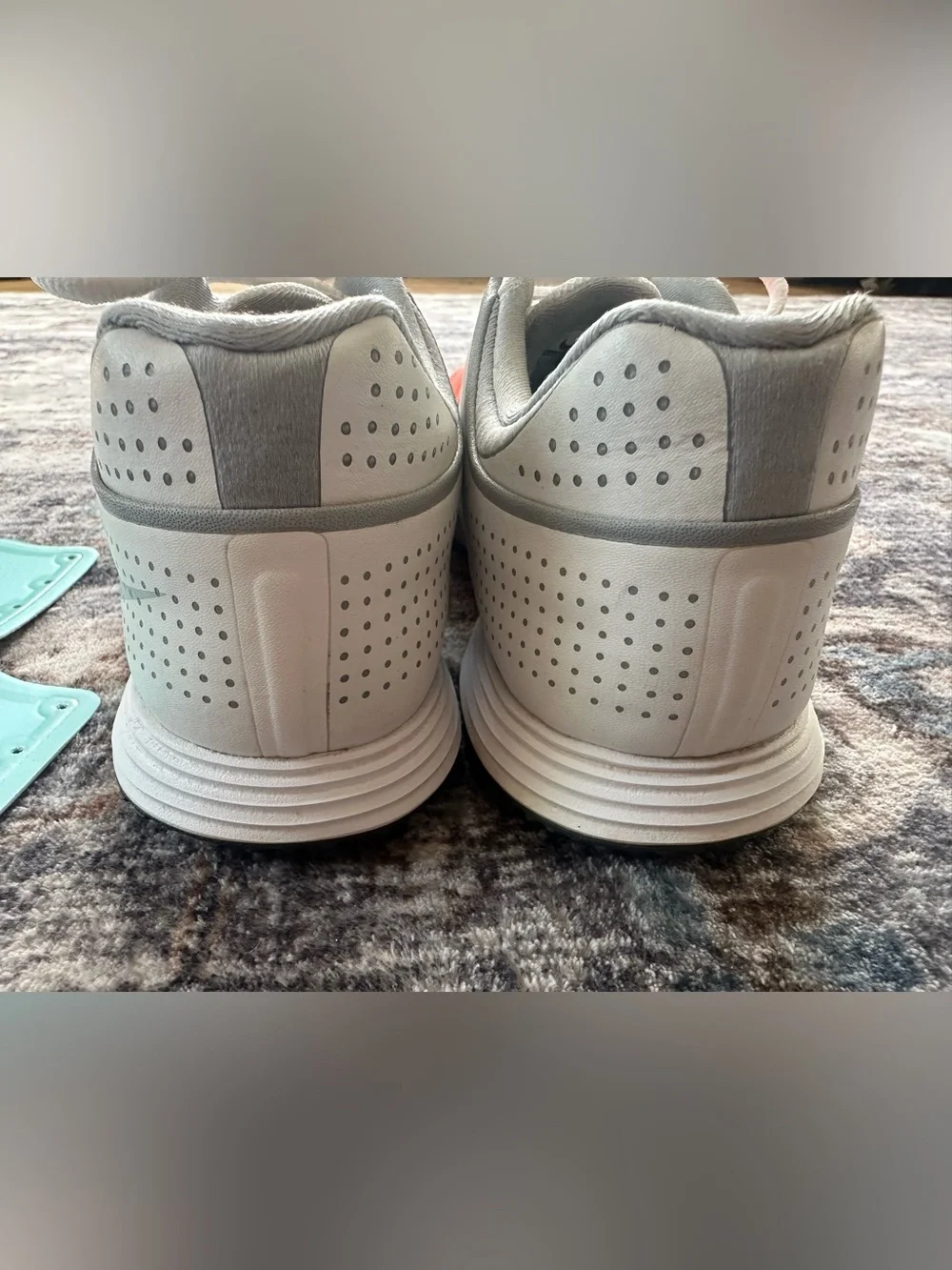 Nike Lunar Embelish Women’s Golf Shoe in Pure Platinum/Wolf Grey-White - 7.5